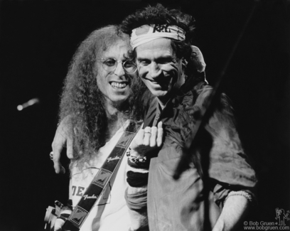 Waddy Wachtel and Keith Richards, NYC - 1993