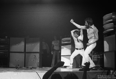 Pete Townshend and Keith Moon, NYC - 1974