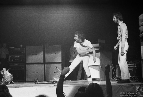 Pete Townshend and Keith Moon, NYC - 1974