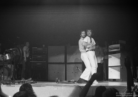 Pete Townshend and Keith Moon, NYC - 1974