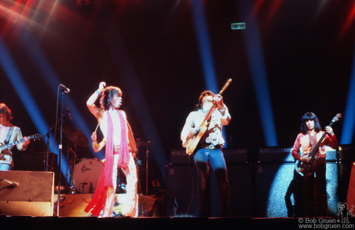 Mick Taylor, Mick Jagger, Keith Richards and Bill Wyman, NYC - 1972