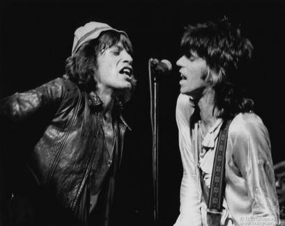 Mick Jagger and Keith Richards, NYC - 1972