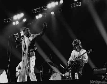 Mick Jagger and Keith Richards, NYC - 1972