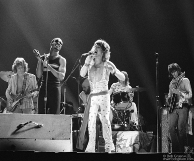 Rolling Stones and Stevie Wonder, NYC - 1972