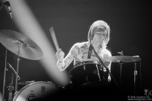 Charlie Watts, NYC - 1972