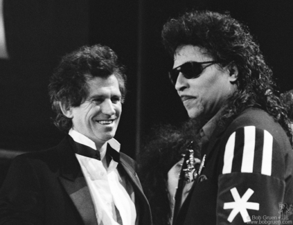 Keith Richards and Little Richard, NYC - 1992