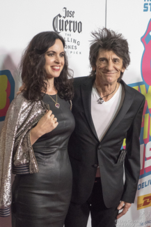 Ron Wood and Sally Humphreys, NYC - 2016