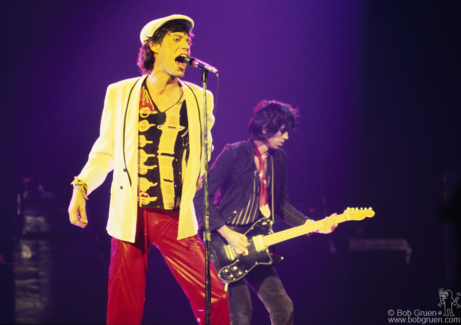 Mick Jagger and Keith Richards, NYC - 1978