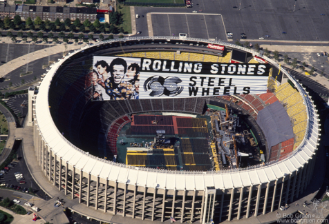 Rolling Stones banner, PA - 1989