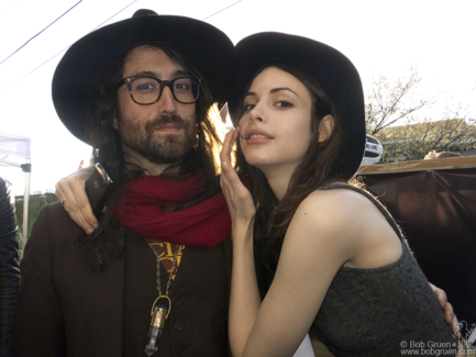 Sean Lennon and Charlotte Kemp Muhl, TX - 2014