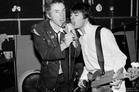 Johnny Rotten and Glen Matlock, London - 1976