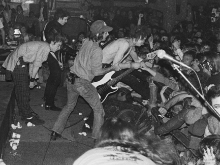 Johnny Rotten, Steve Jones, Noel Monk and Sid Vicious, TX - 1978