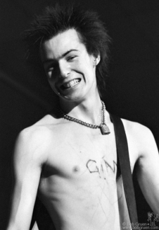 Sid Vicious, TX - 1978