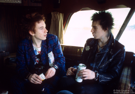 Johnny Rotten and Sid Vicious, USA - 1978