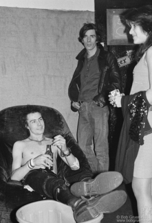 Sid Vicious and Legs McNeil, CA - 1978