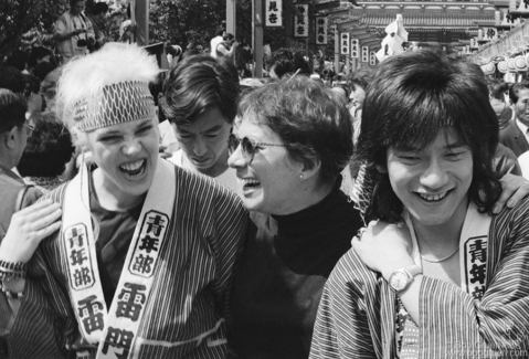 Carrie Hamilton, Fran Rubel Kuzui and Yutaka Tadokoro, Tokyo - 1987