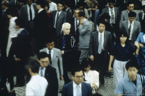 Yutaka Tadokoro and Carrie Hamilton, Tokyo - 1987