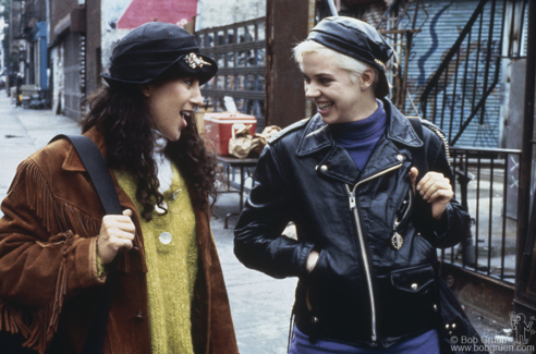 Gina Belafonte and Carrie Hamilton, NYC - 1987