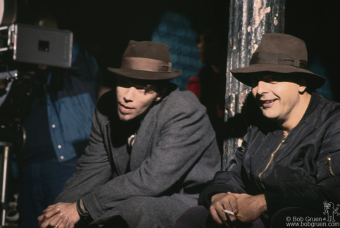 Tom Waits and JB Mondino, NYC - 1985