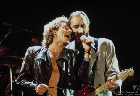 Roger Daltrey and Pete Townshend, NJ - 1989