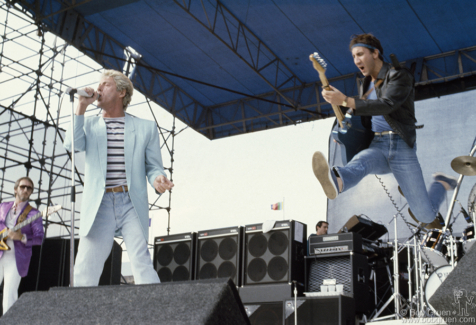 John Entwistle, Roger Daltrey and Pete Townshend, PA - 1982