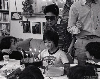 Sean Lennon and Yoko Ono, NYC - 1982