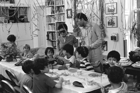 Sean Lennon and Yoko Ono, NYC - 1982