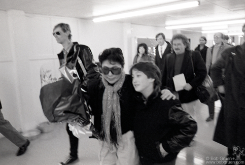 Yoko Ono and Sean Lennon, England - 1986