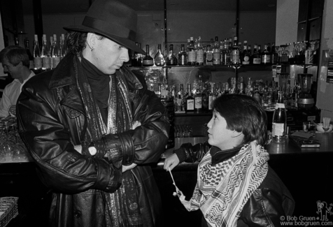 Jimmy Ripp and Sean Lennon, England - 1986