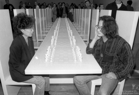 Yoko Ono and Sean Lennon, NYC - 1991