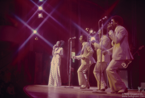 Gladys Knight and the Pips, NYC - 1973