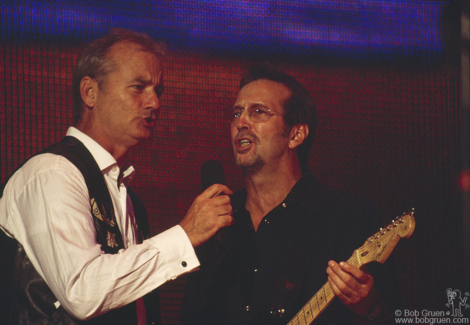 Bill Murray and Eric Clapton, NYC - 1999