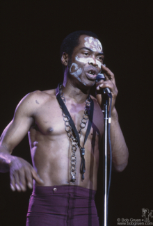 Fela Kuti, NYC - 1986