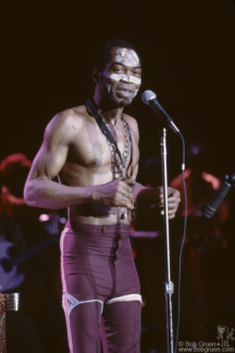 Fela Kuti, NYC - 1986