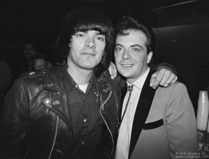 Dee Dee Ramone and Leee Black Childers, NYC - 1977