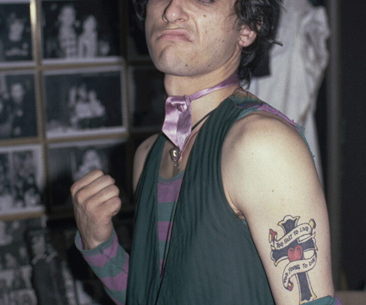 Johnny Thunders, Max’s Kansas City, NYC. August 1978. Image #: JohnnyThunders878_1978_1 © Bob Gruen